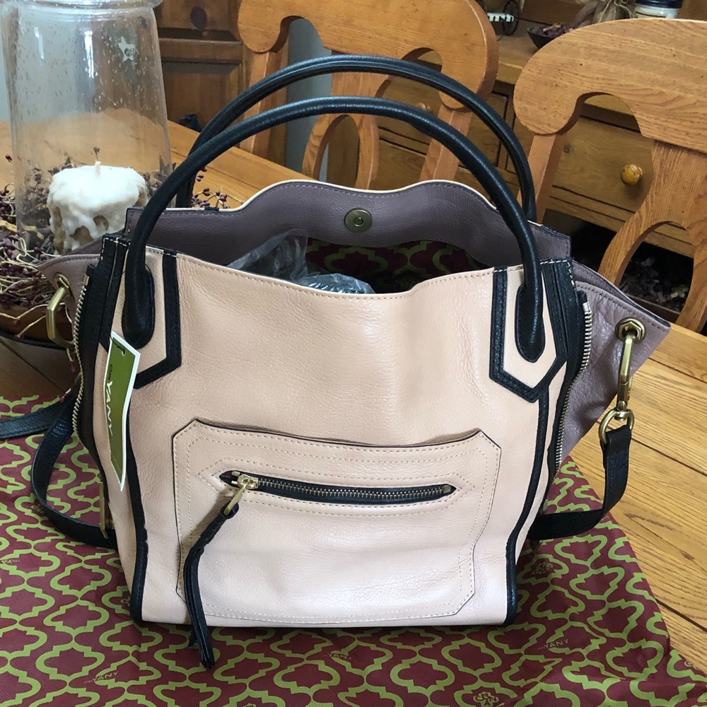 NWT Oryany Italian Leather Ruby handbag